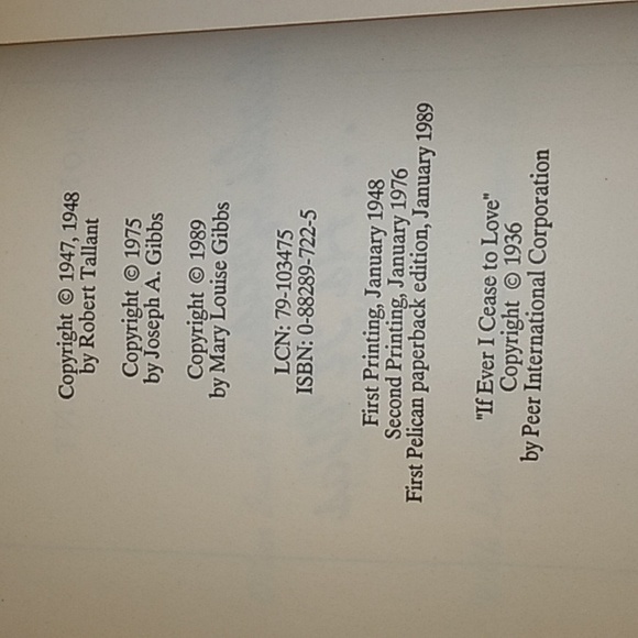 MARDI GRAS ... AS IT WAS. BY: Robert Tallant - Picture 8 of 10